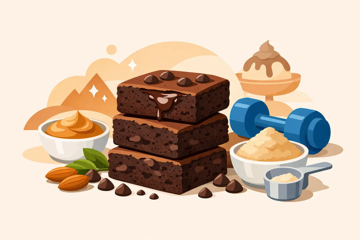 Soft Baked Protein Brownies That Taste Like Dessert