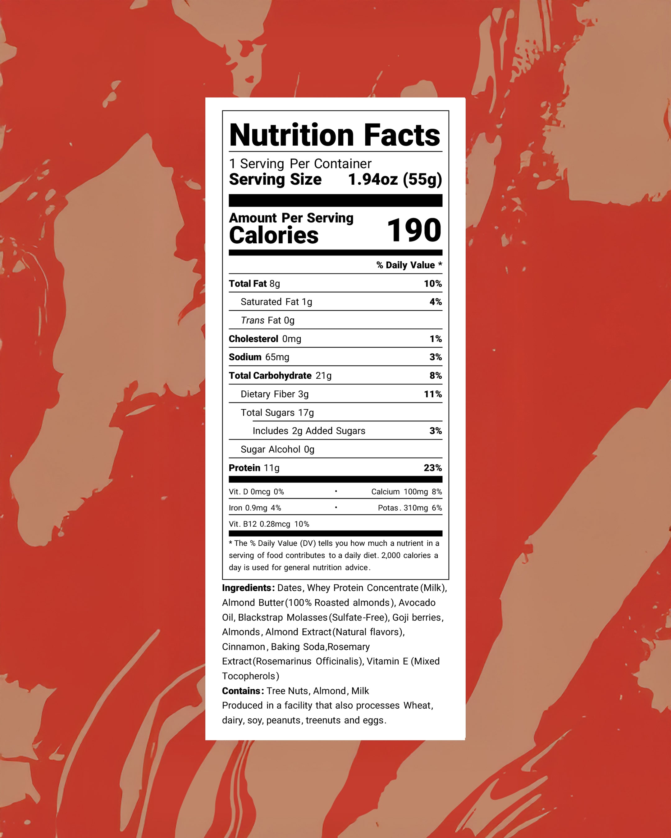 Almond Goji Berry: 16-Pack