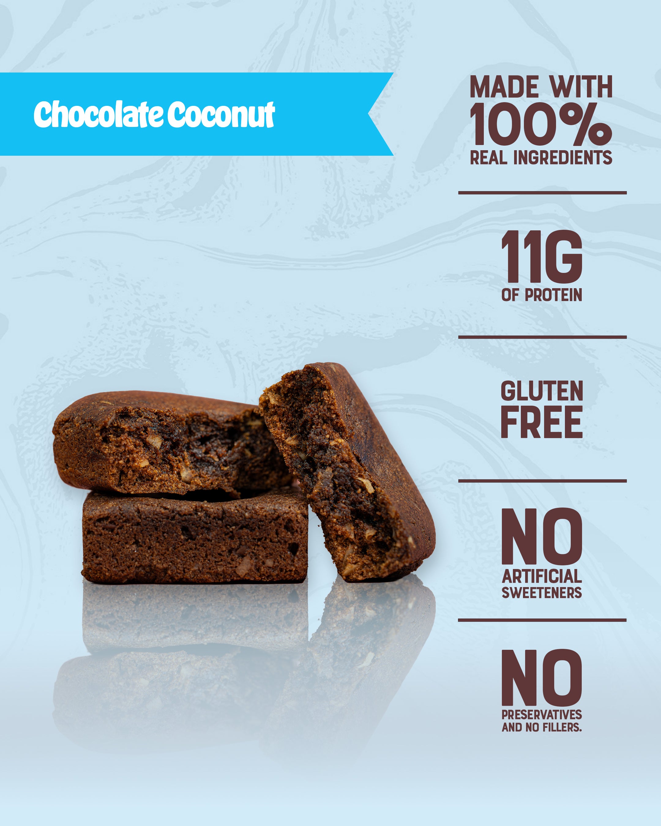 Chocolate Coconut: 16-Pack