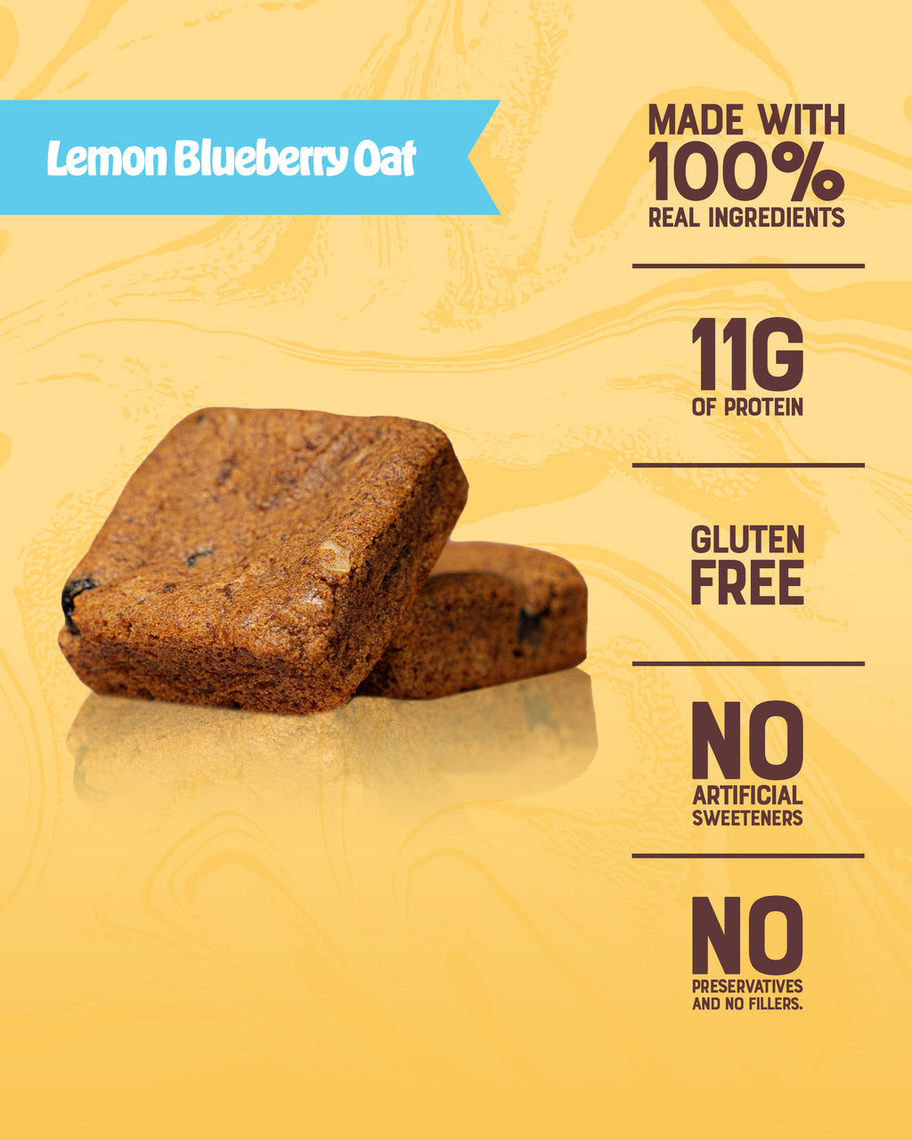 Lemon Blueberry Oat: 8-Pack